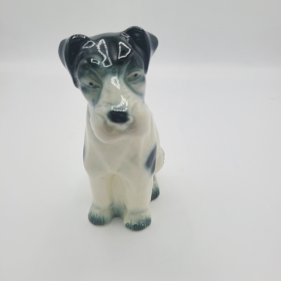 Vintage Porcelain German Terrier Dog Figurine Made In Germany - Picture 4 of 11